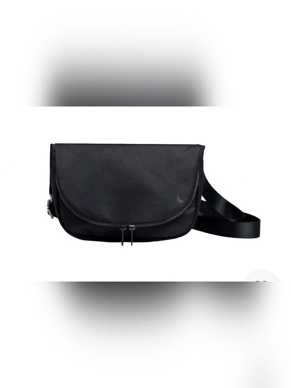 LOLE Black Crossbody Shoulder Bag